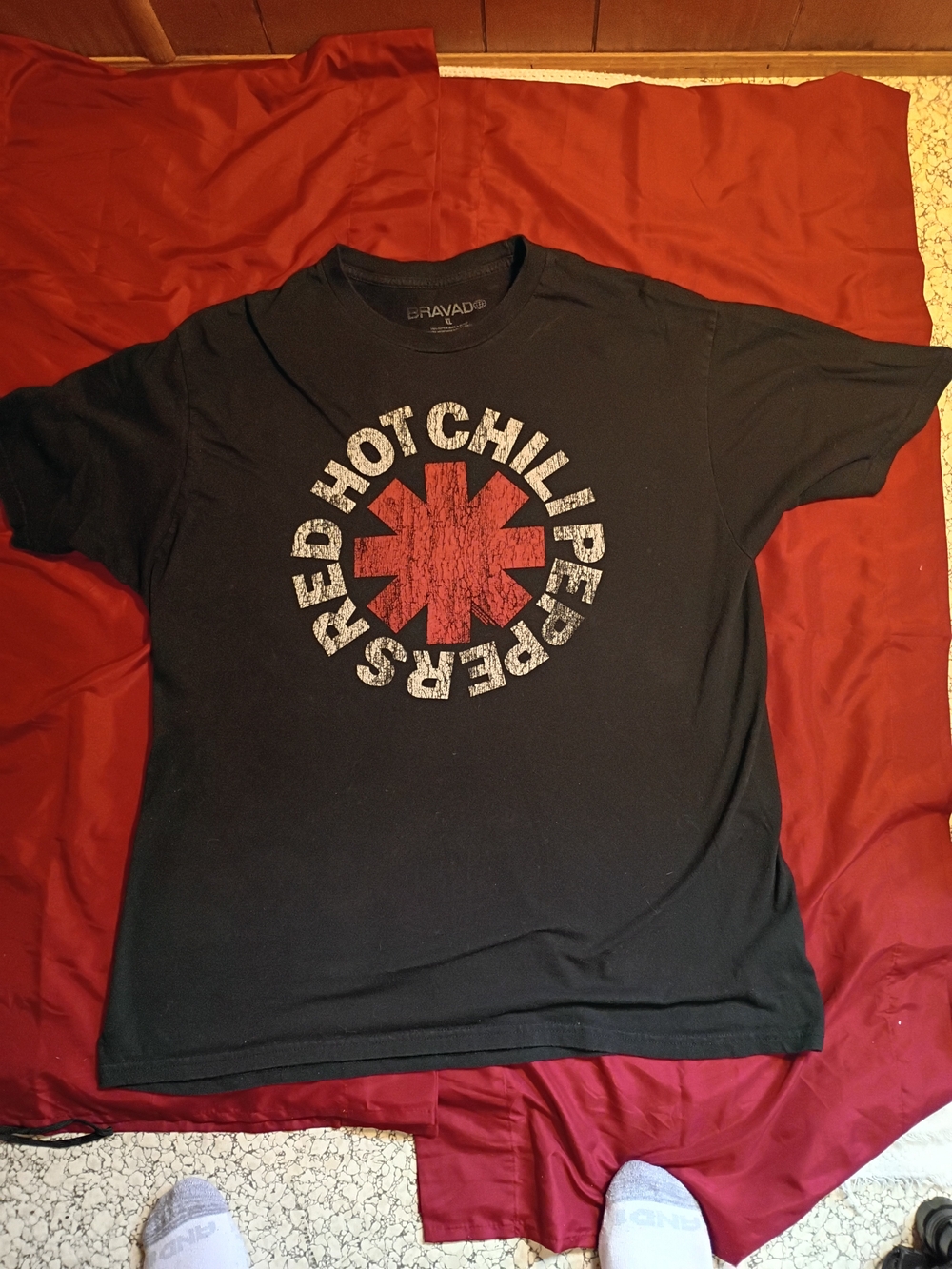 Red Hot Chili Peppers Black Graphic Band Tee